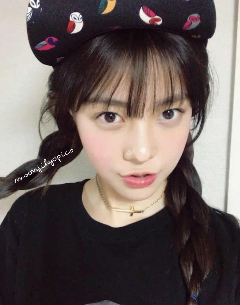 문지효 셀카