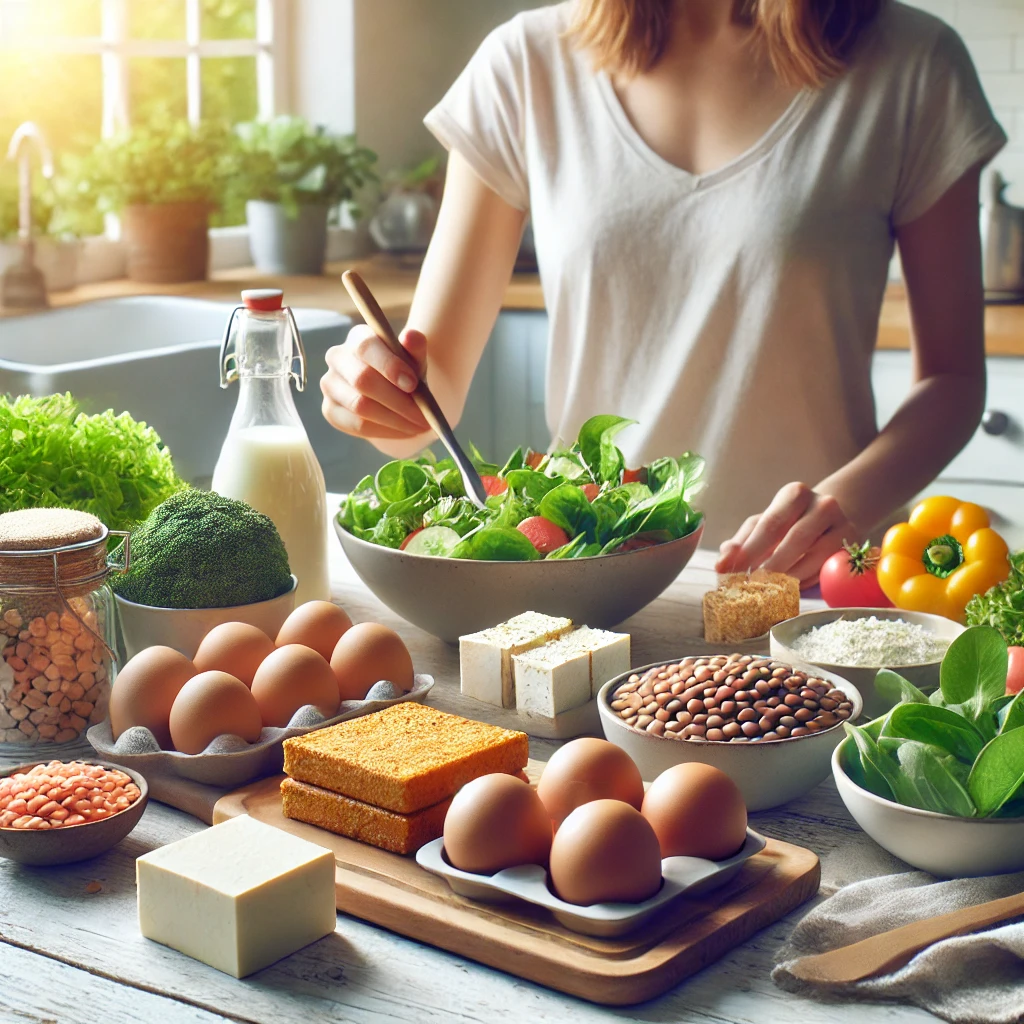 단백질 식품 섭취를 위한 건강한 식단