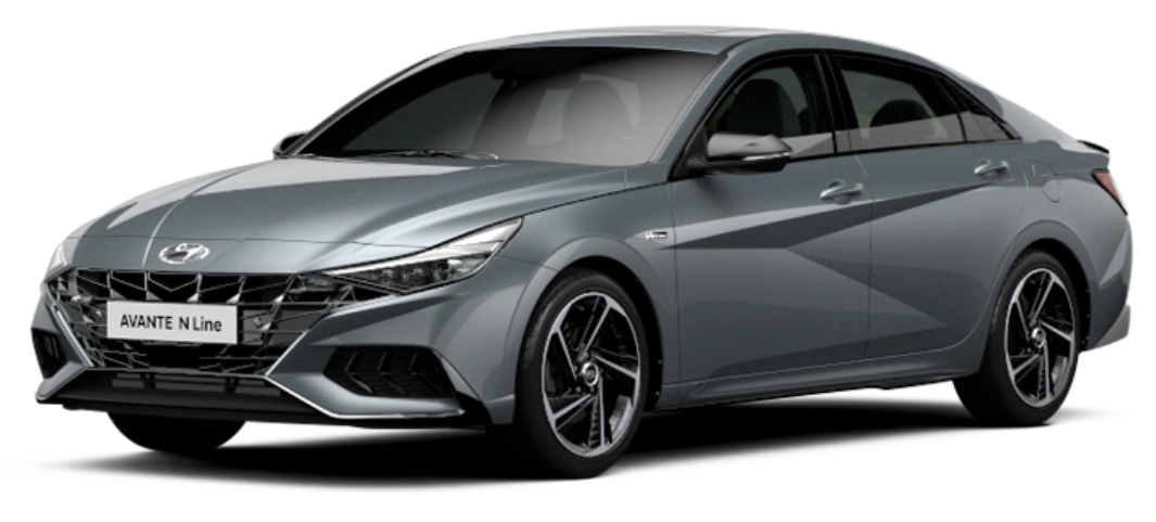 일렉트릭 쉐두우( 색상코드 : USS) 아반떼 N라인 - 색상코드 일렉트릭 쉐두우( 색상코드 : USS)