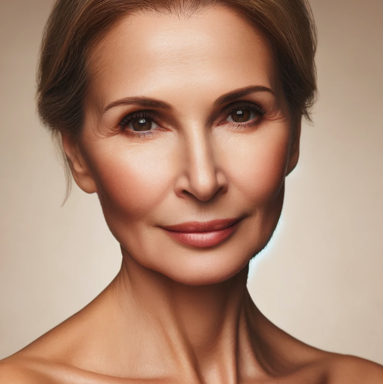 갱년기 피부 변화 관련 사진