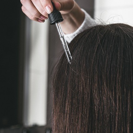 콩물로 두피관리