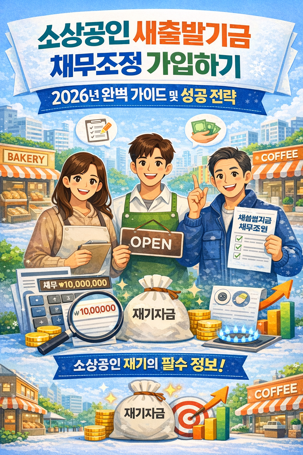 소상공인 새출발기금 채무조정 가입하기