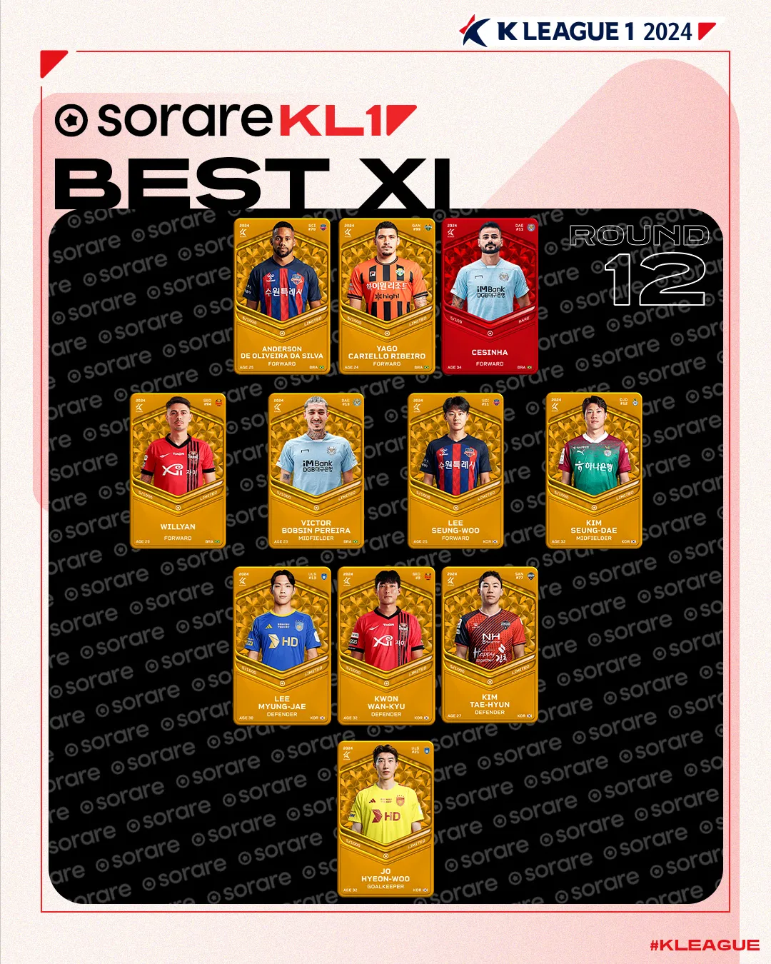 K리그1 12R 베스트11