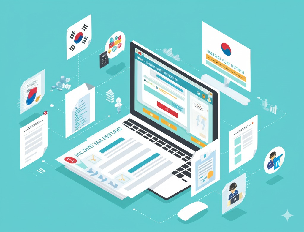 국세청 종합소득세 원클릭 환급 신청 방법, 종소세 신청 서류