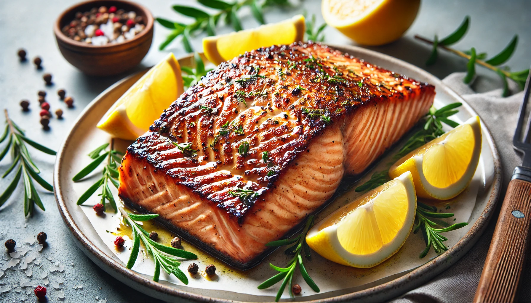 지방이 많은 생선 (연어, 고등어 등)