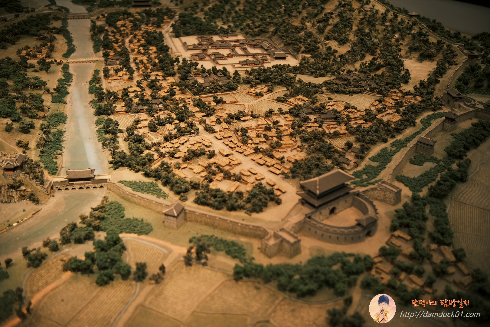 수원 화성 디오라마