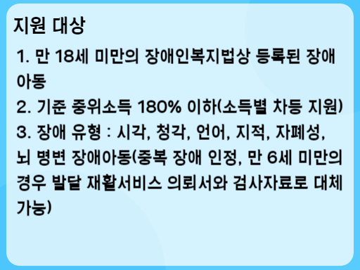 2023 발달 재활서비스 지원 대상