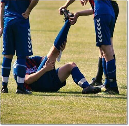 발목 불안정증에 걸리기 쉬운 축구선수
