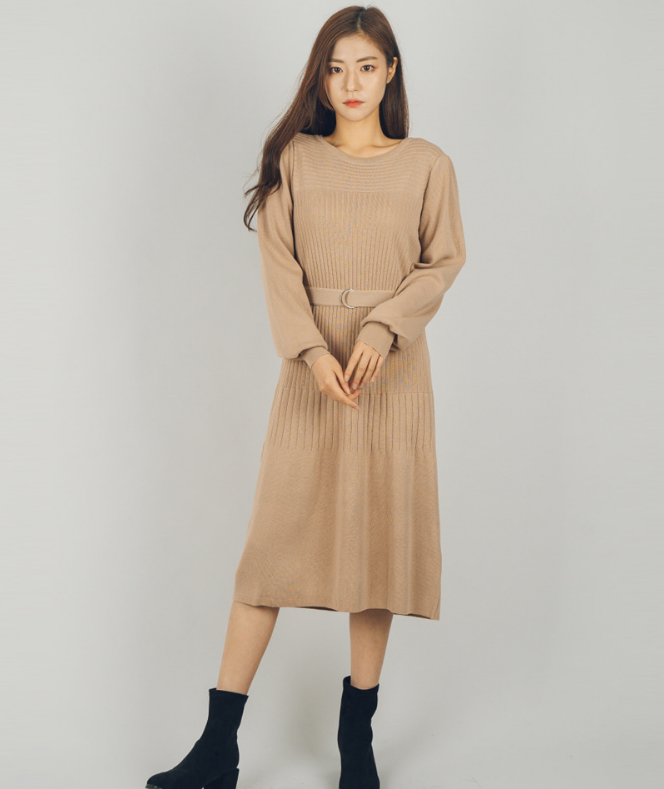 패턴니트원피스