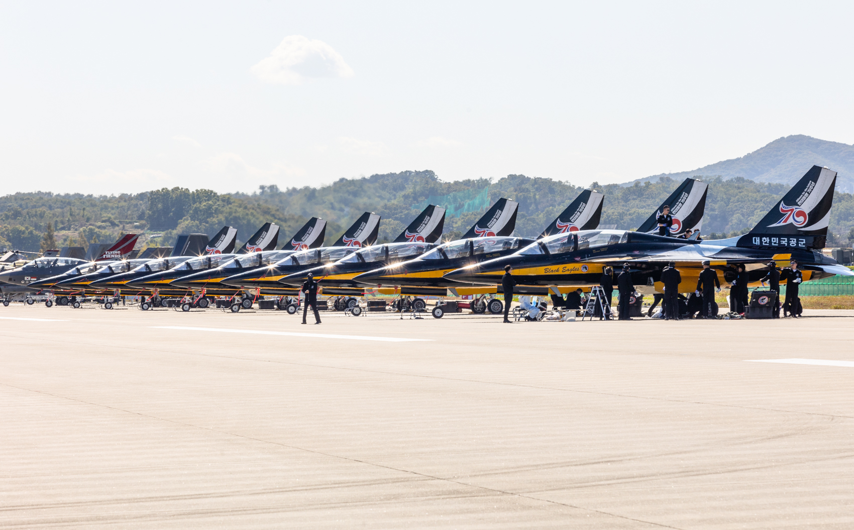 에어쇼 블랙이글스