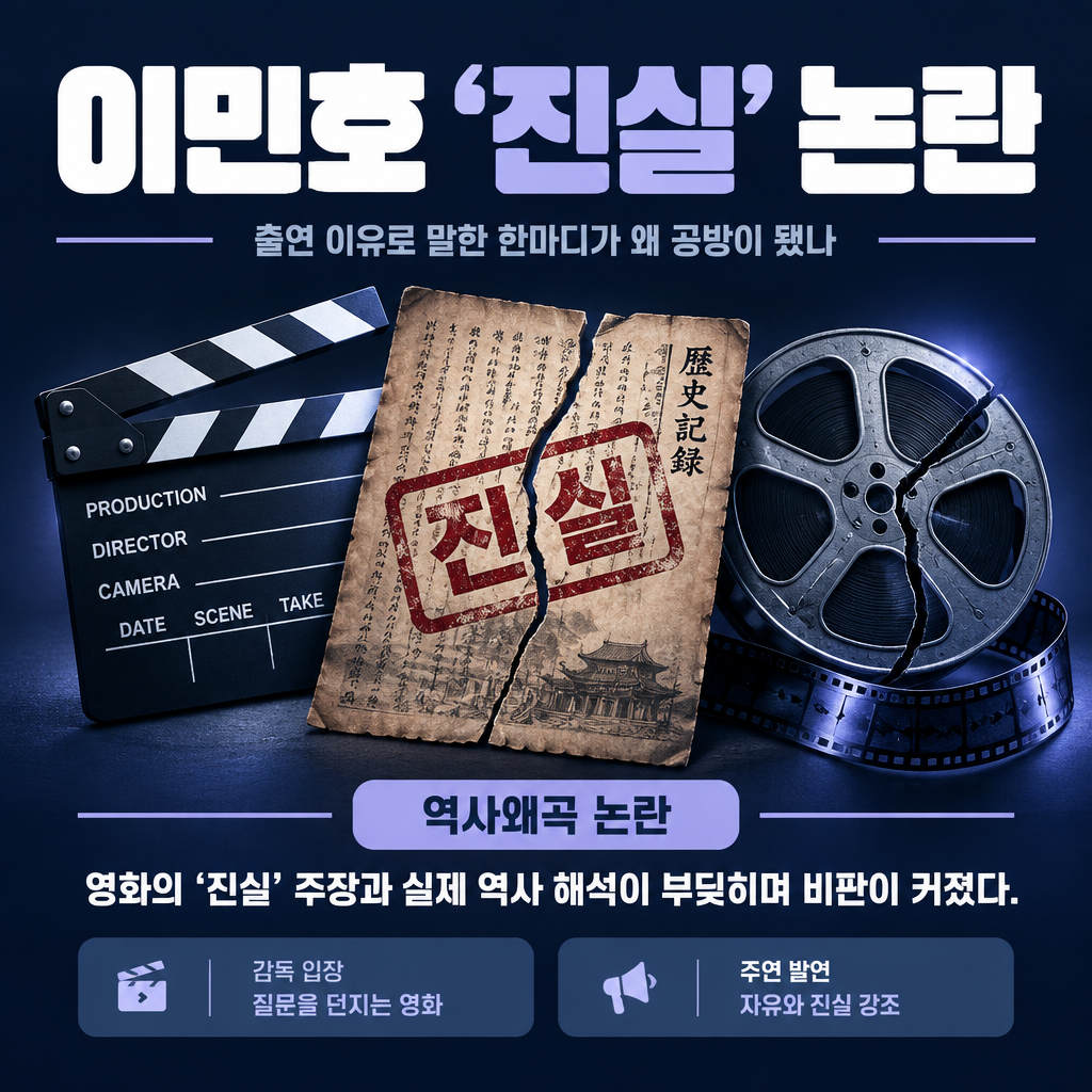 이민호 &lsquo;진실&rsquo; 논란