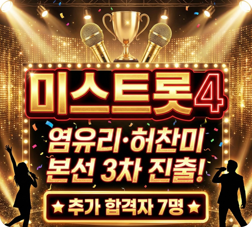 미스트롯4 염유리·허찬미 본선 3차 진출