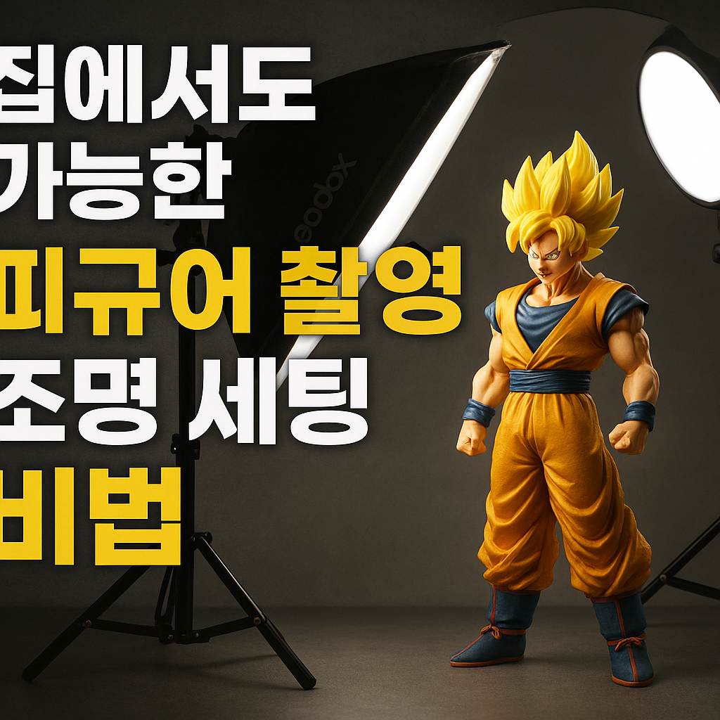 피규어 촬영