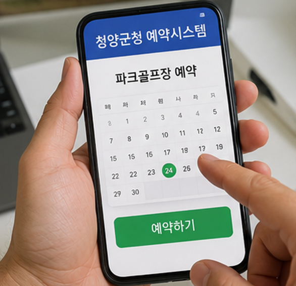 확 트인 금강뷰 천연 잔디 36홀 라운딩 - 청양 왕진나루 파크골프장 요금, 코스, 예약방법 핵심요약