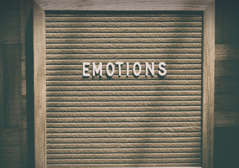 감정을 표현하는 사진