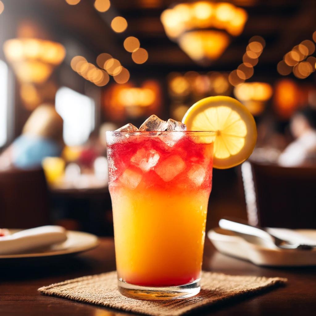 아웃백 런치 음료