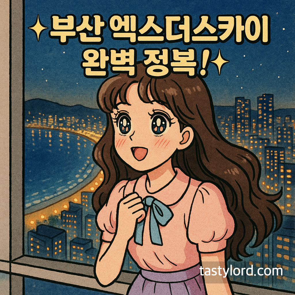 부산 엑스더스카이 할인: 전망대 인생샷 명당 꿀팁