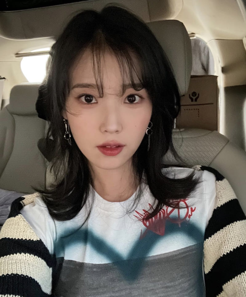 아이유 사복 패션