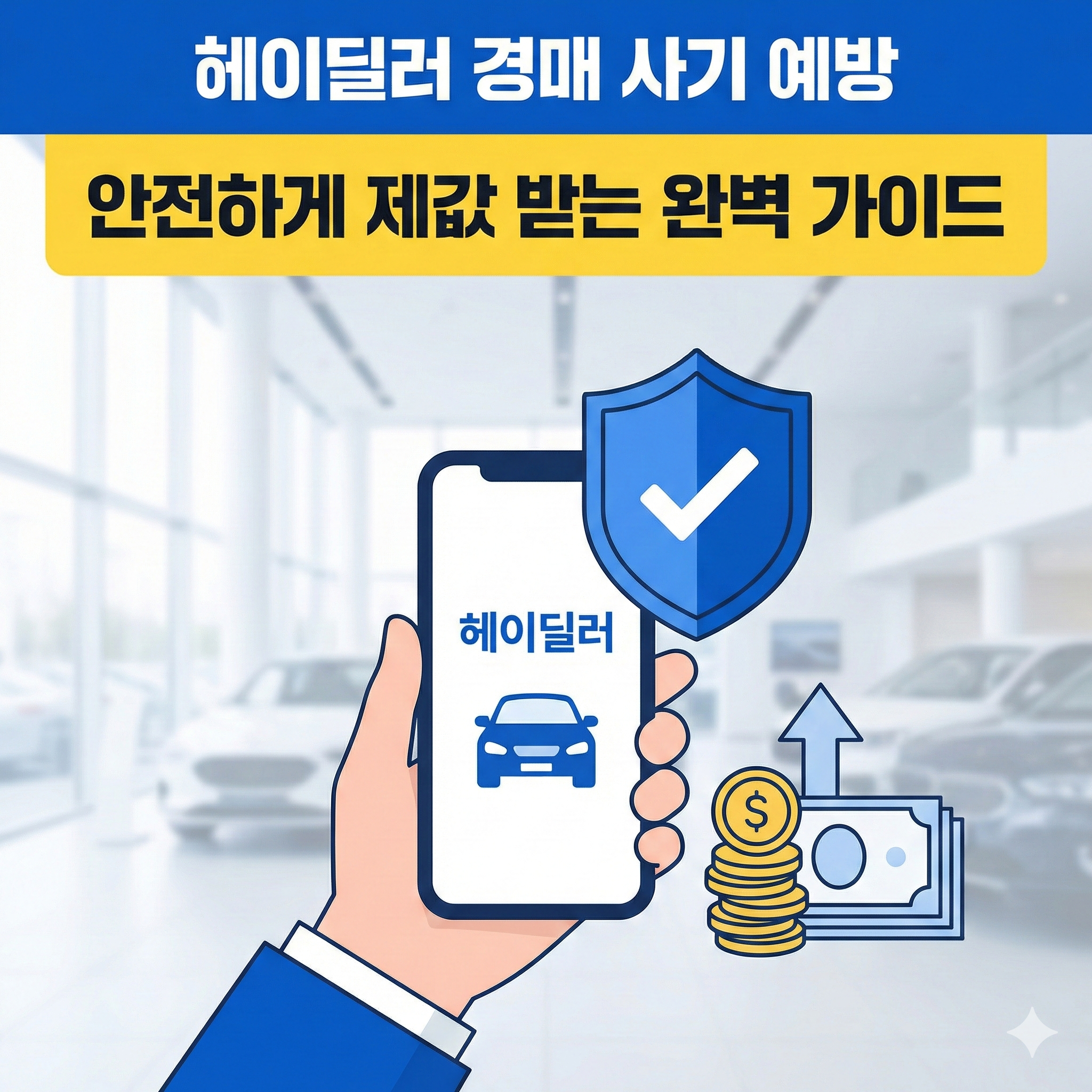 헤이딜러 경매 사기 예방과 안전한 내 차 팔기 노하우 정리