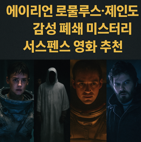 에이리언 로물루스 제인도 감성 폐쇄 미스터리 영화 추천 관련 사진