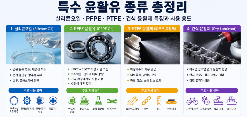 특수윤활유 총정리