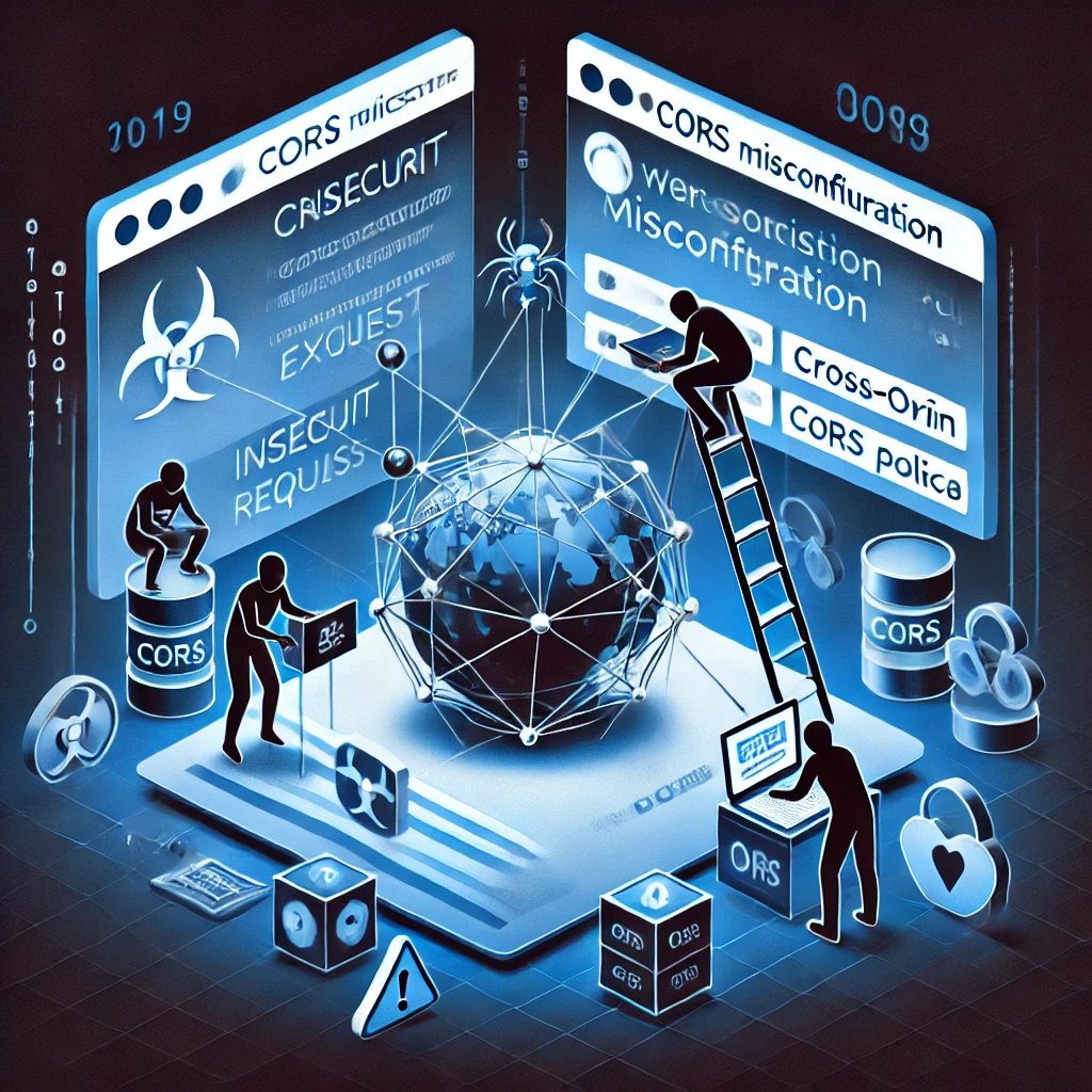 취약한 CORS 설정 악용