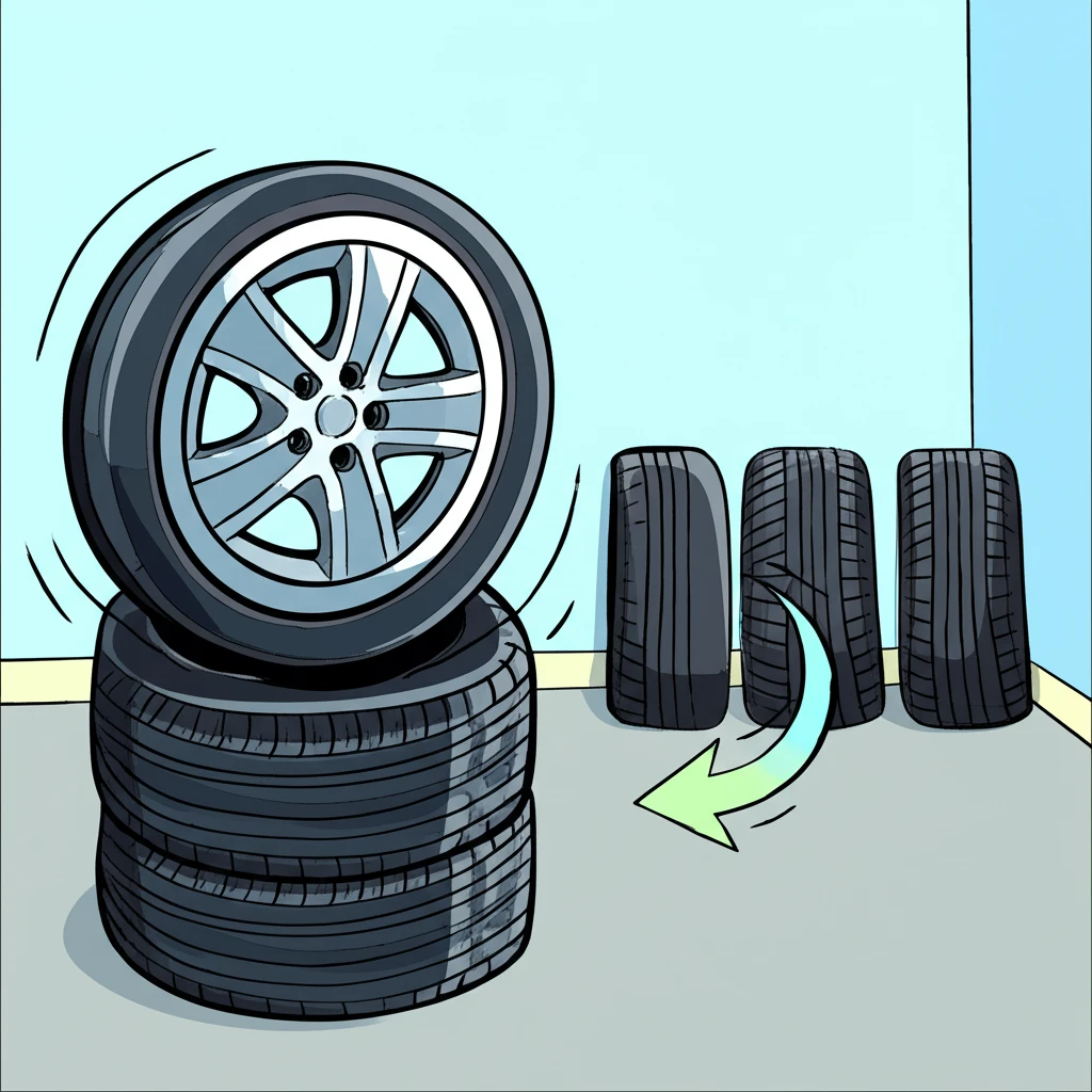 겨울 끝난 윈터타이어 올바른 보관법 ..