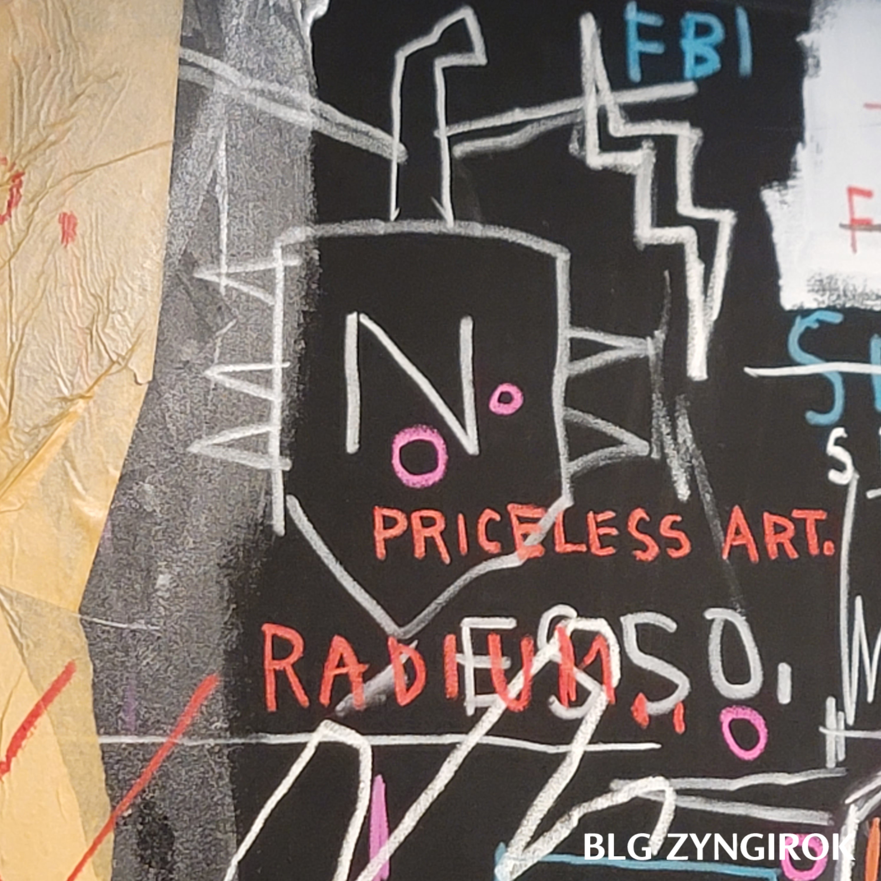 장미셀 바스키아 - 과거와 미래를 잇는 상징적 기호들