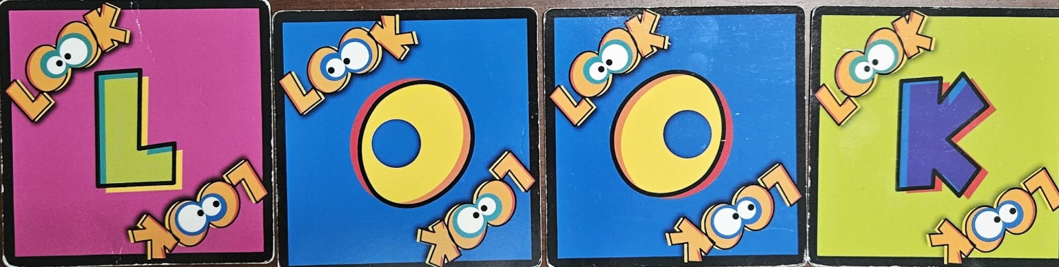 카드를 뒤집어 단어 만들기