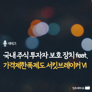 국내 주식 투자자 보호 장치 feat. 가격제한폭제도 서킷브레이커 VI