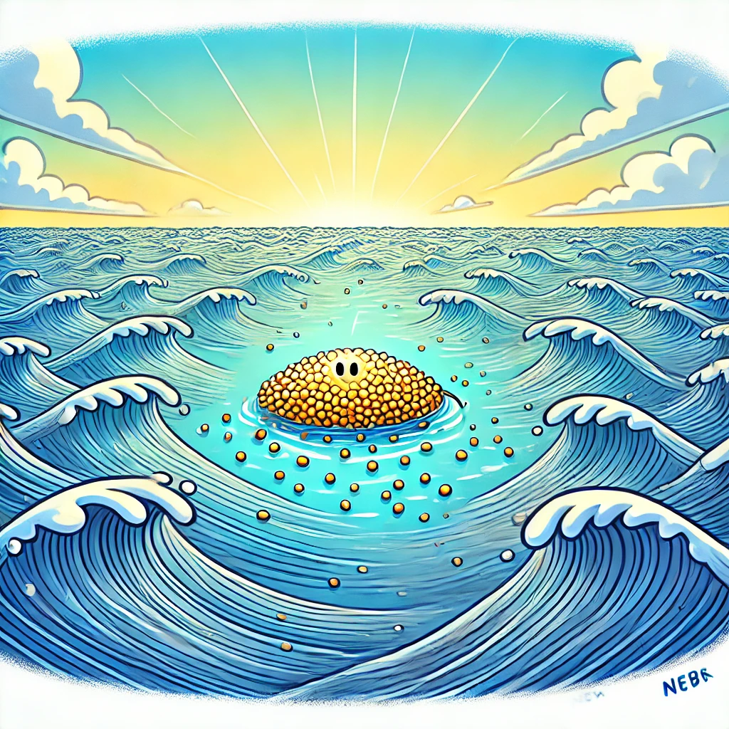 창해일속 (滄海一粟) 광활한 바다에 떠 있는 한 알의 좁쌀 - 요약