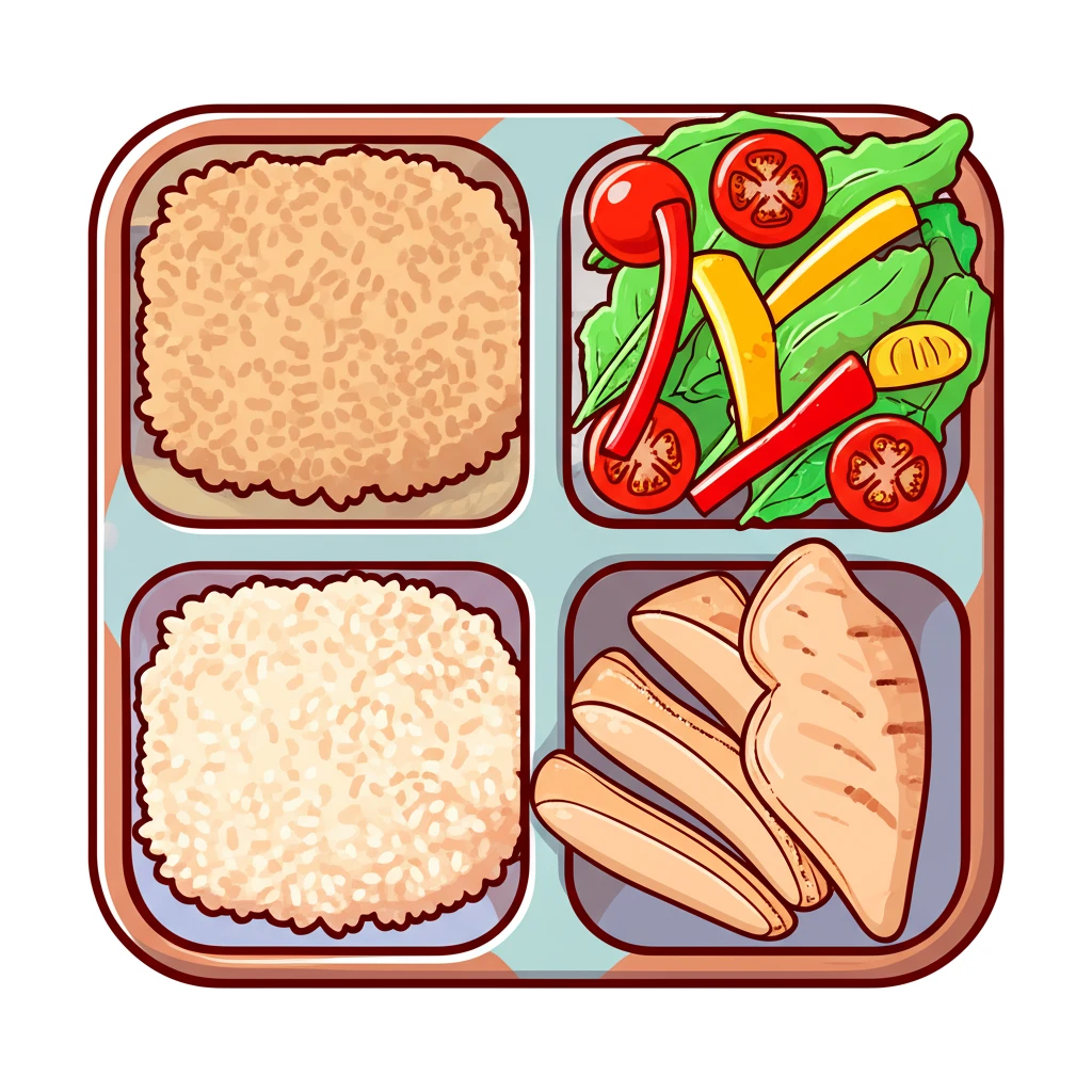 실패 없는 현미밥 다이어트 식단 비율..