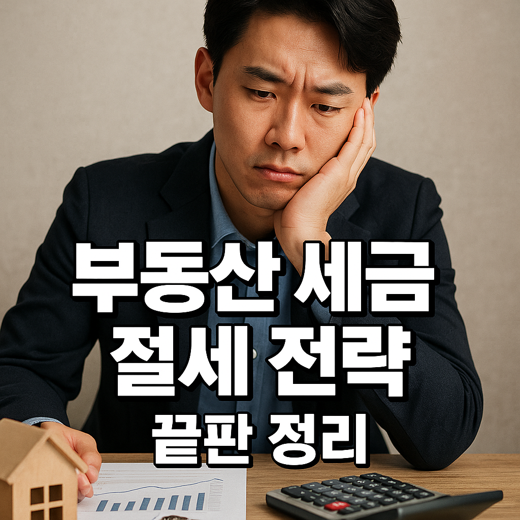 부동산 세금 절세 방법