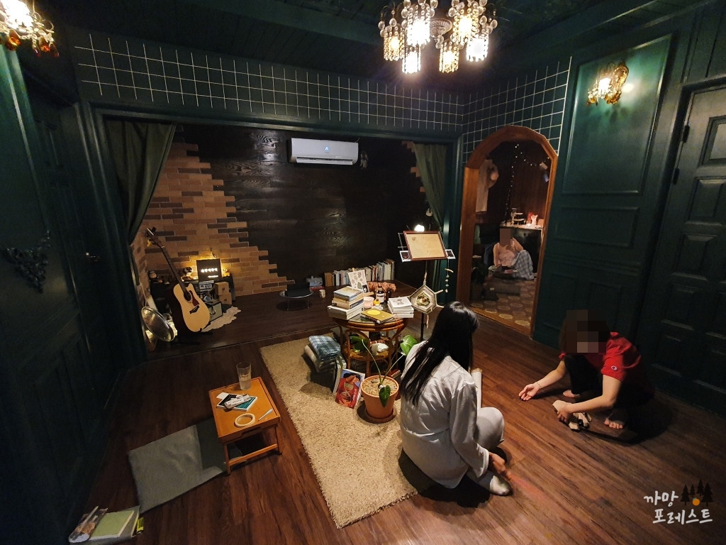 호랑이 주택 내부