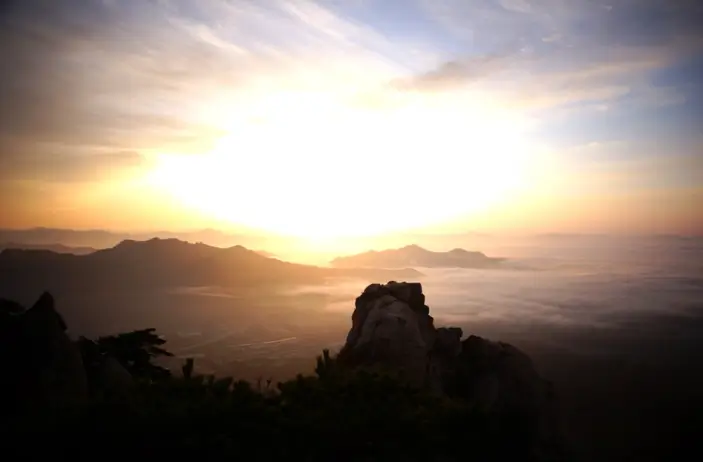 도봉산 신선대 해돋이