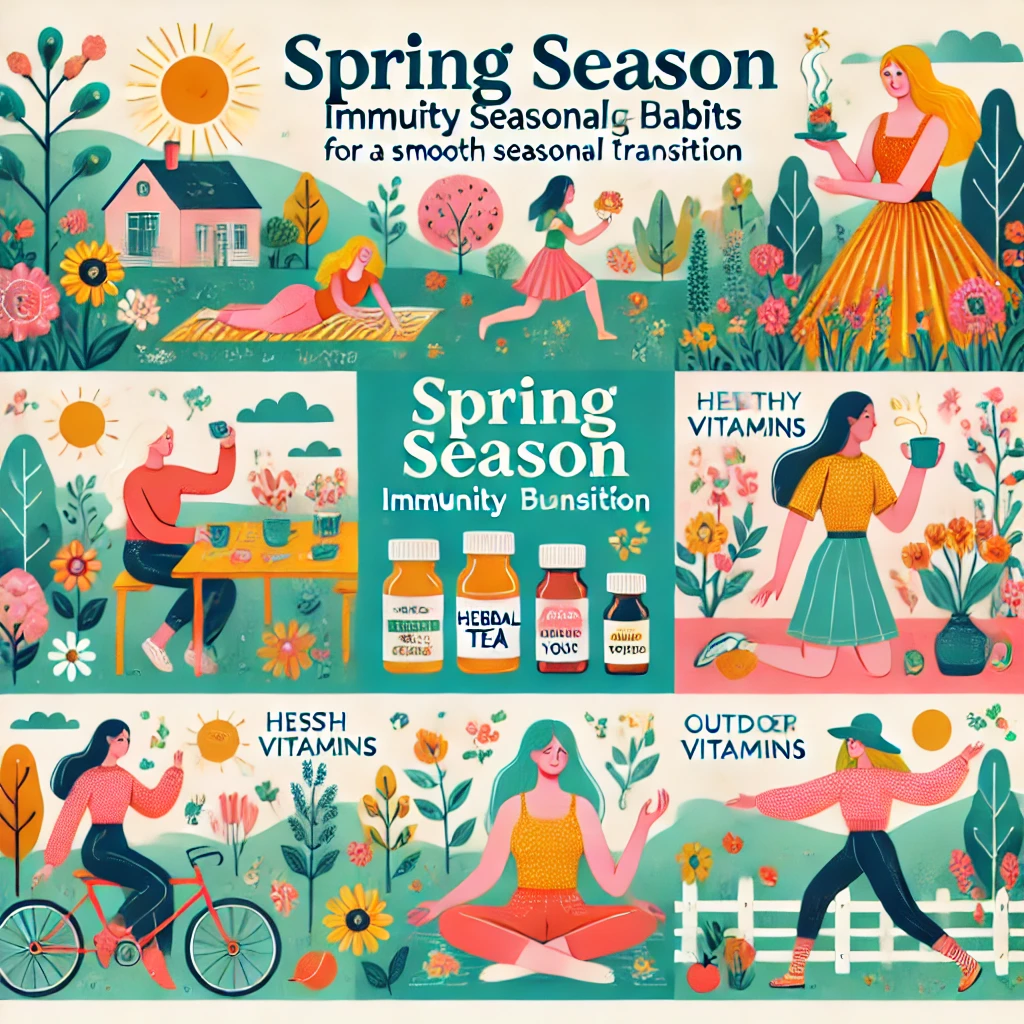 봄 시즌 때 면역력 강화 방법 &ndash; 건강한 환절기 보내기