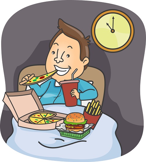 야식이 몸의 회복을 방해하는 이유