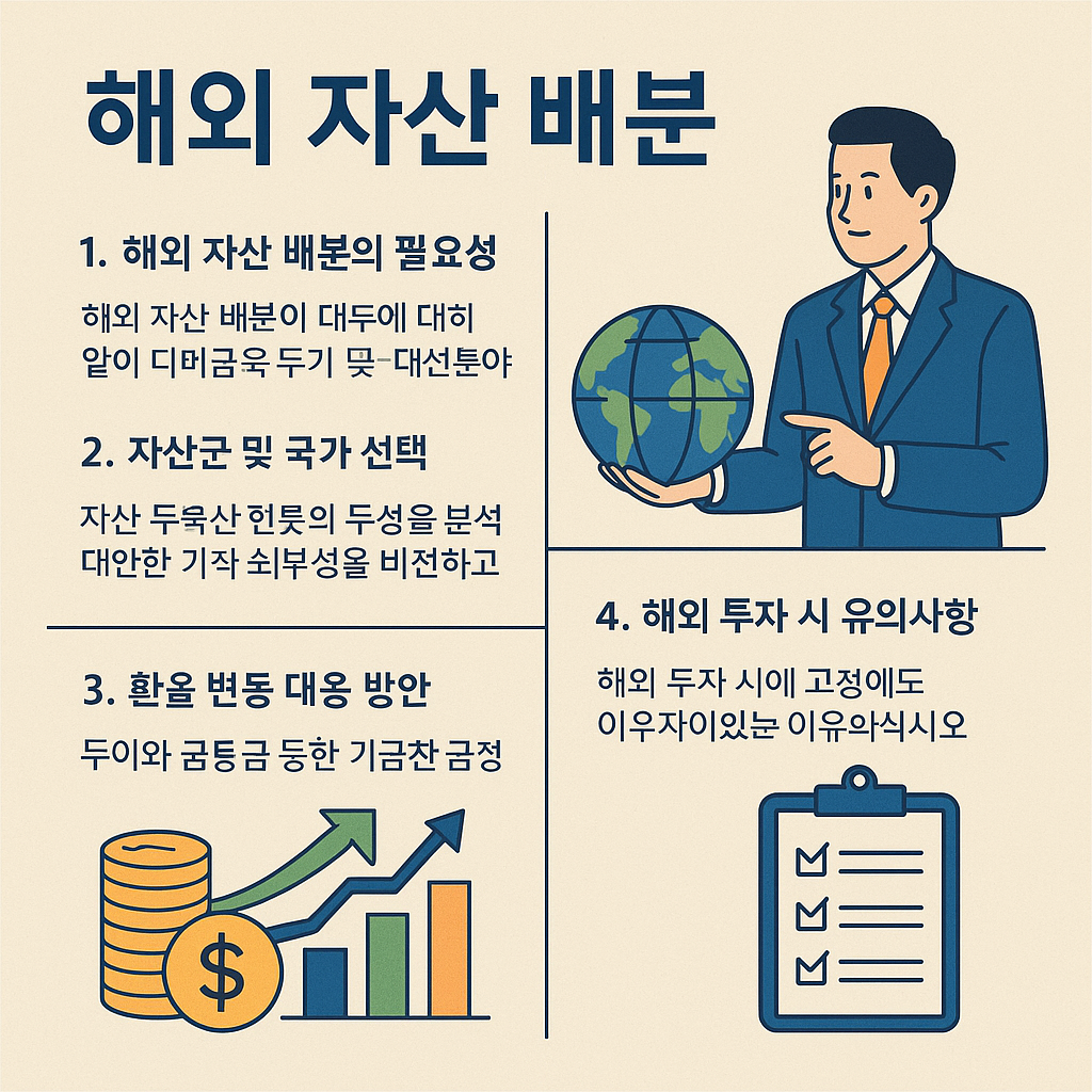 40대 해외 자산 배분 필요성 전략