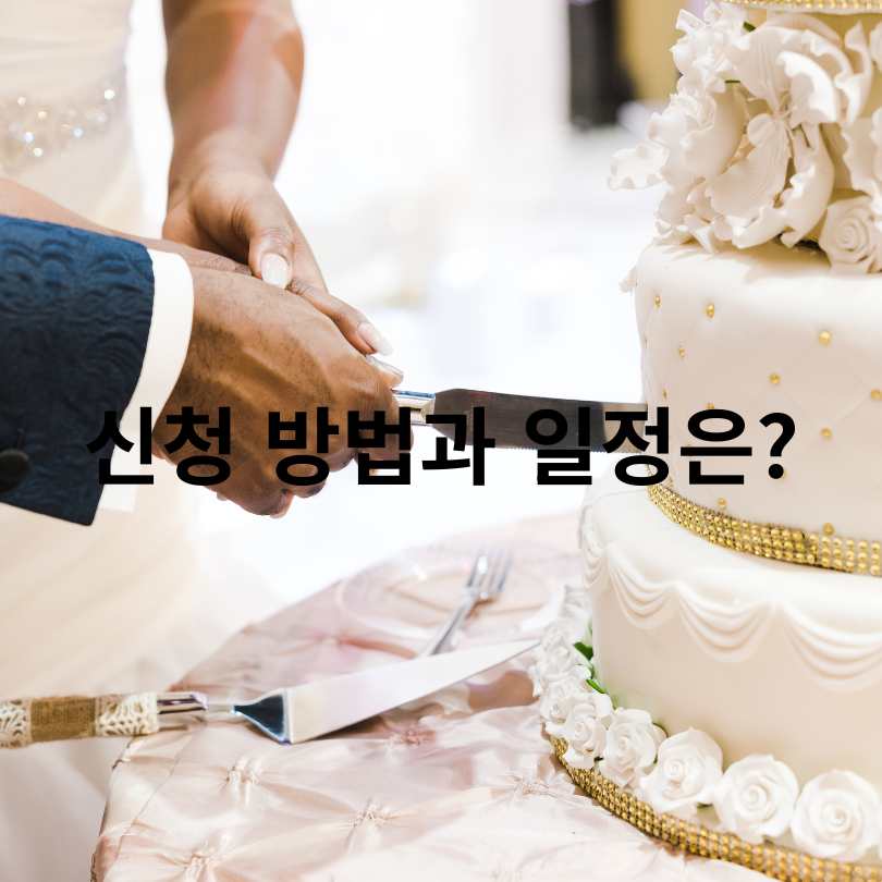 신혼부부, 재혼부부 최대 100만원 지원!