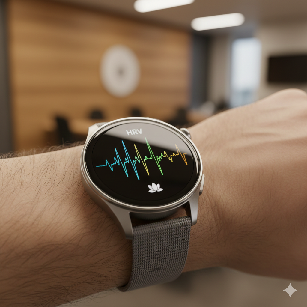 스마트워치 스트레스 수치 HRV