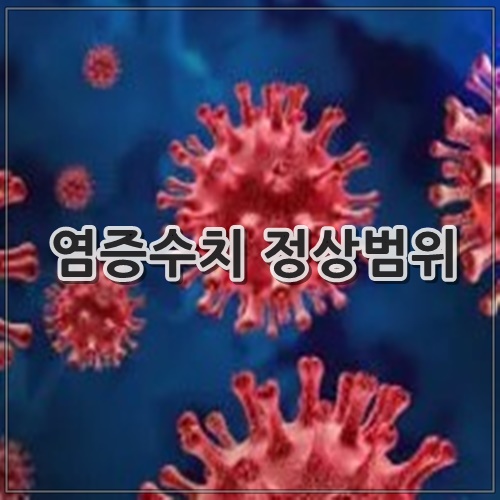 염증수치 정상범위