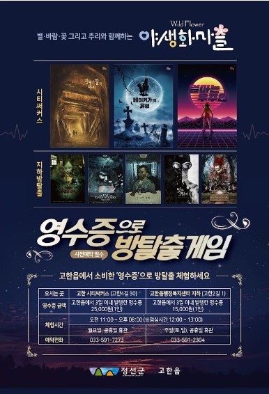 함백산 야생화축제 방탈출게임