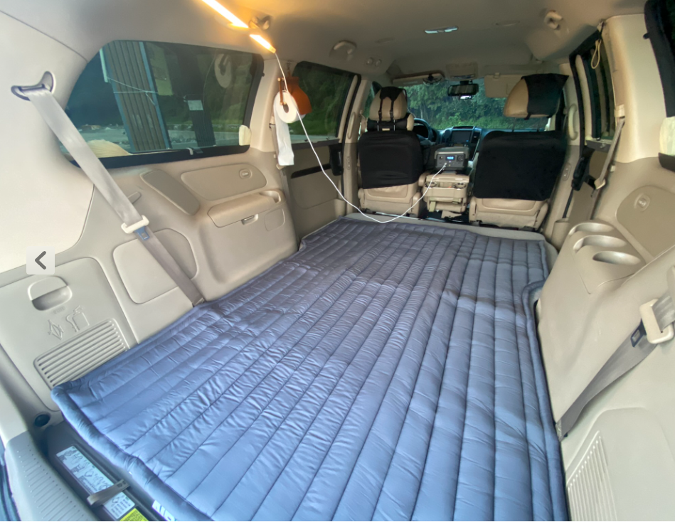 카니발리무진 차박세팅과 파워뱅크 리버2