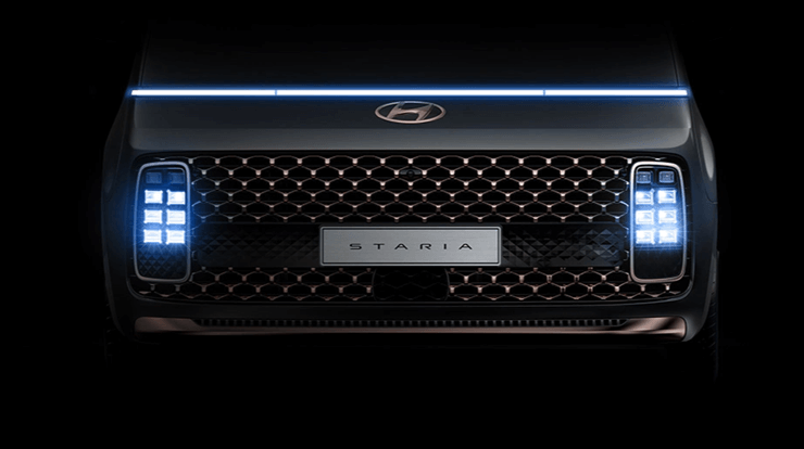 현대-스타리아-라운지-헤드라이트모습