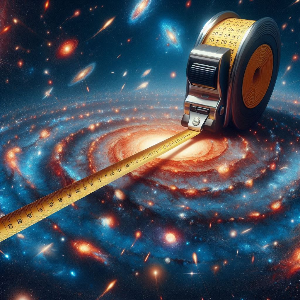 우주 거리 측정하기