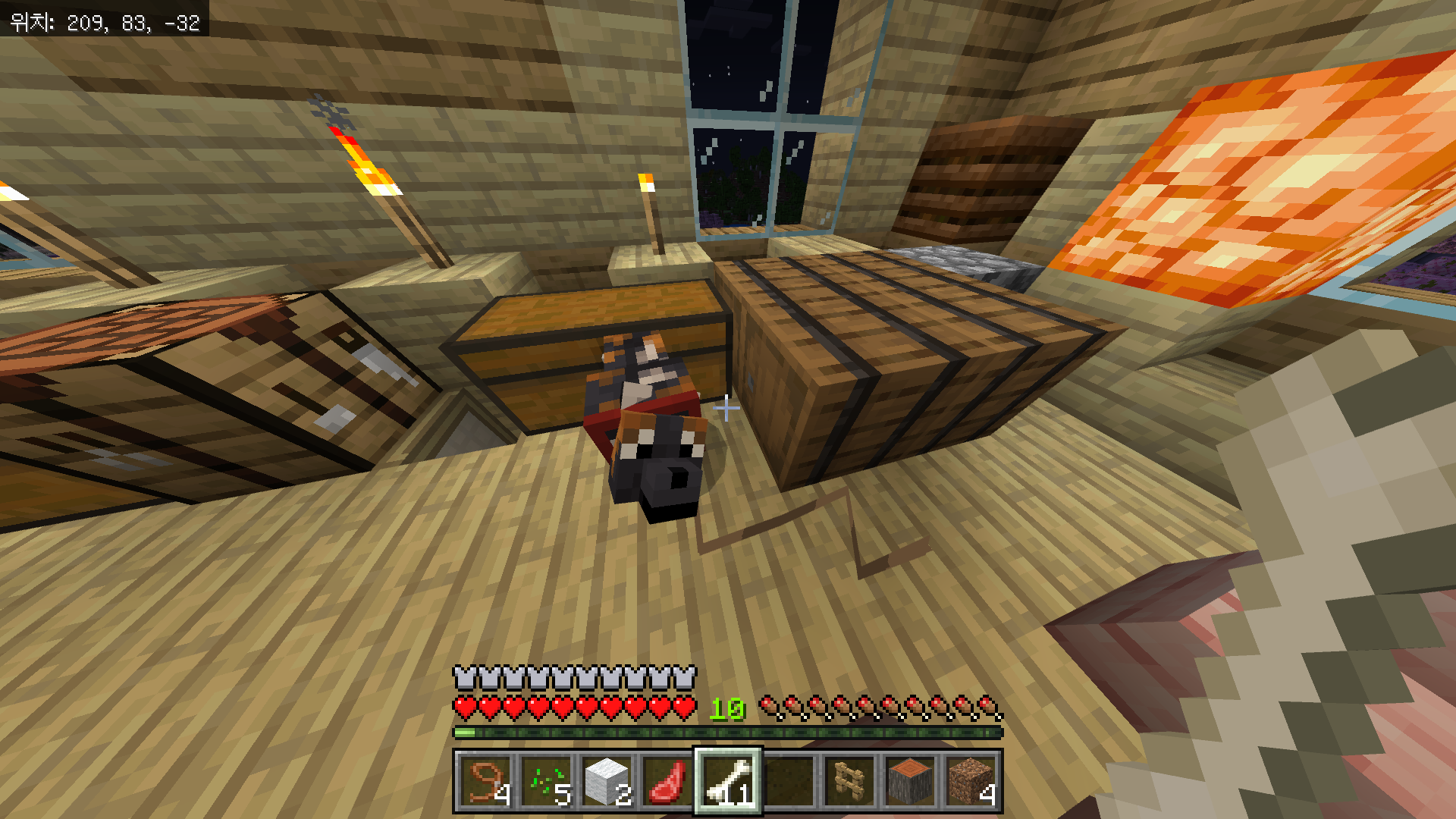 마인크래프트 늑대 길들이기(+ 마인크래프트 강아지)