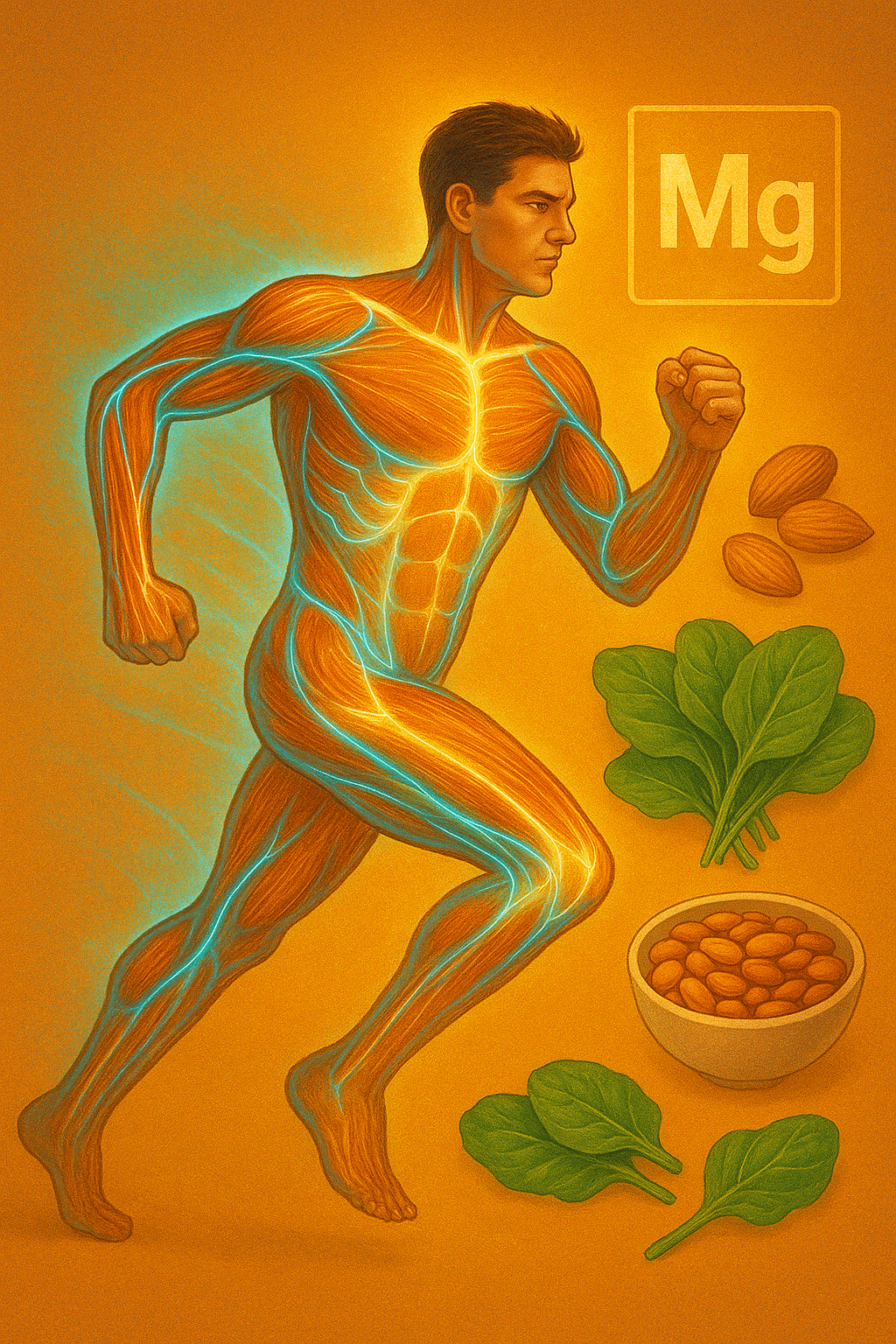 (견과류, 시금치, 콩류) 마그네슘 풍부한 식품