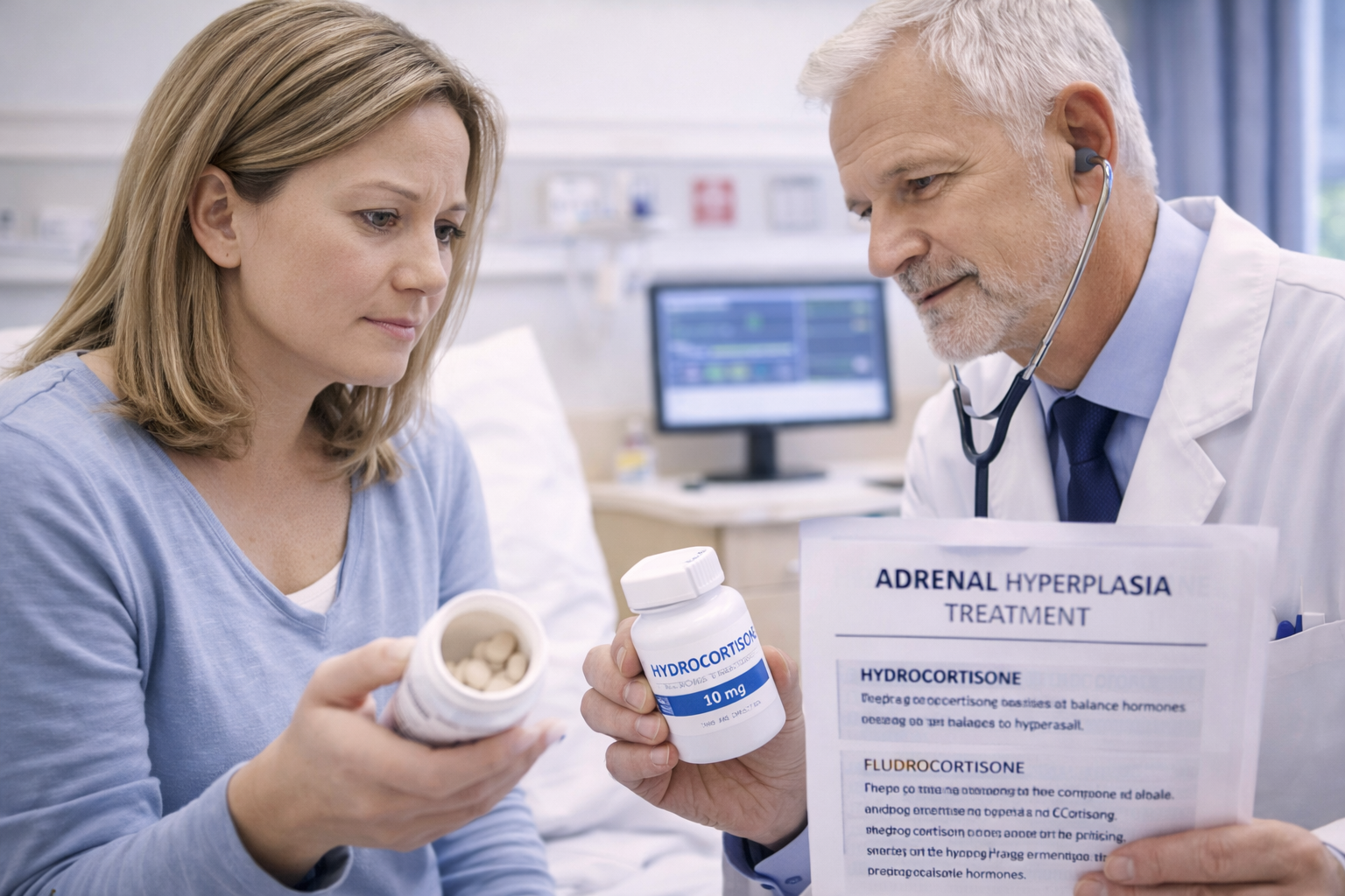 선천성 부신과형성증 치료