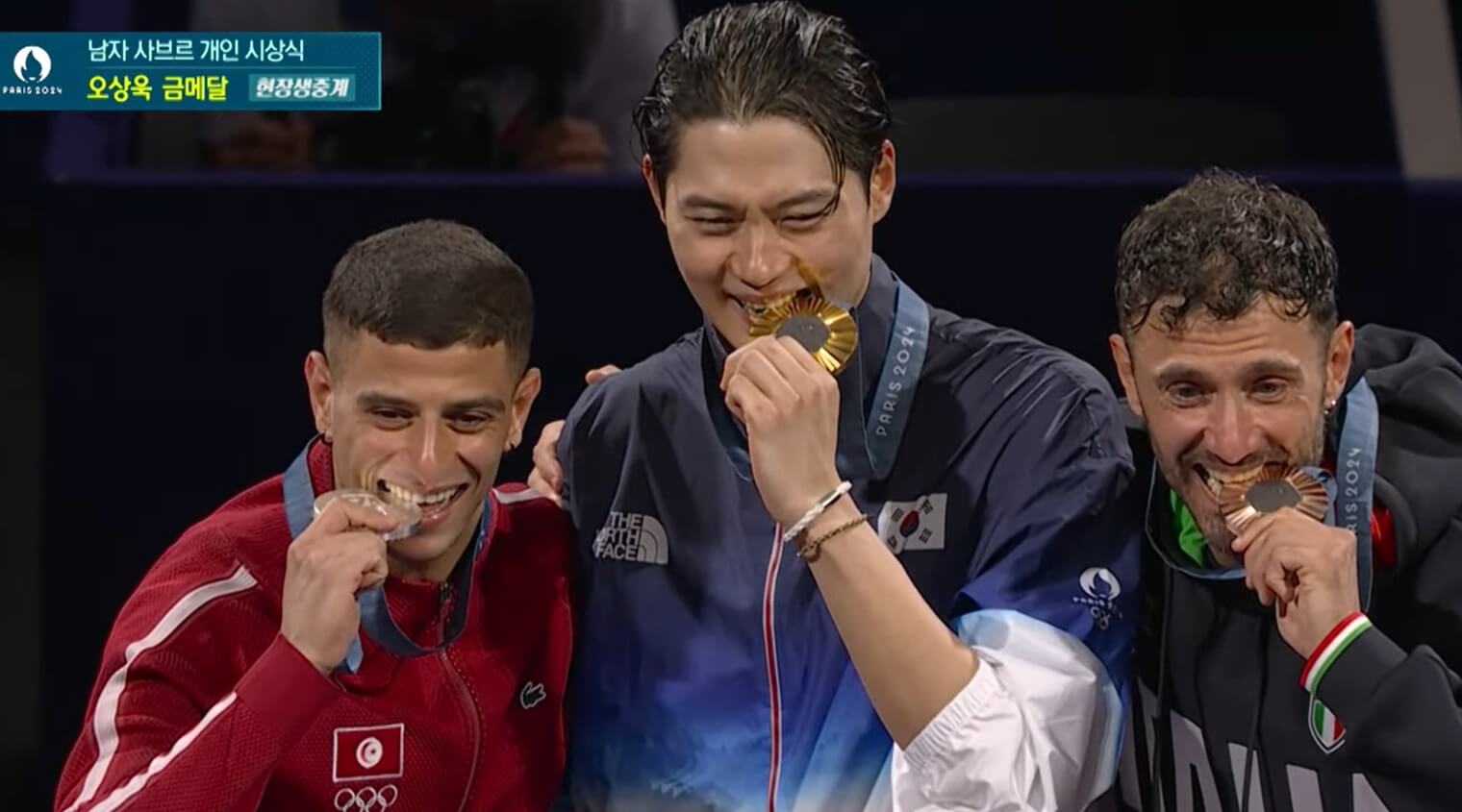 파리올림픽 남자 펜싱 사브르 오상욱 인터뷰