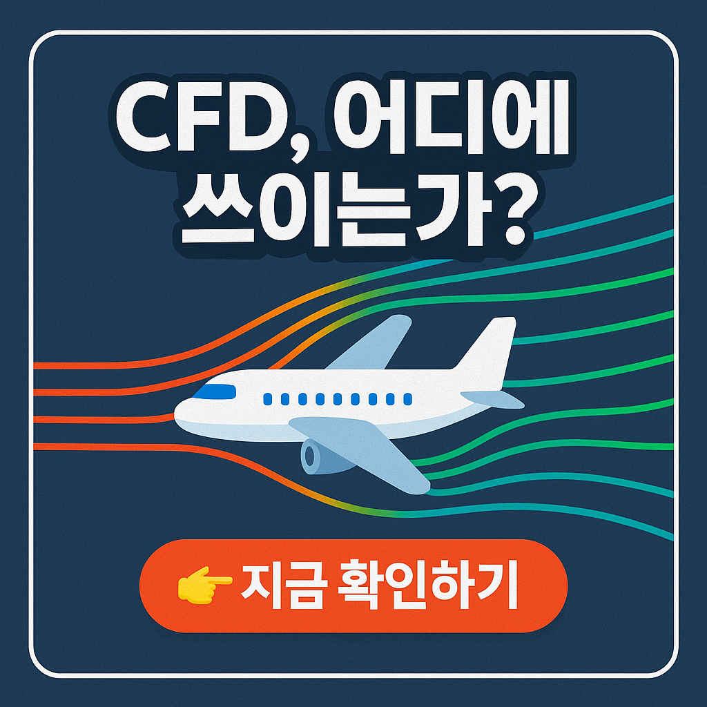 CFD(수치 유동 해석)의 개념과 실제 적용 사례 완벽 정리